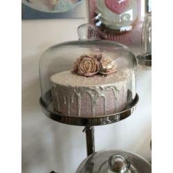 Brocante nep sier taart 20 cm