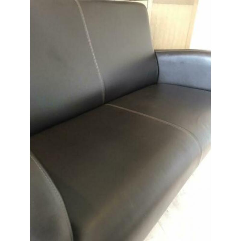 2-persoons fauteuil leer