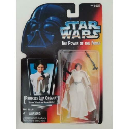 Star Wars POTF Red Photo Princess Leia Organa Laser Pistol