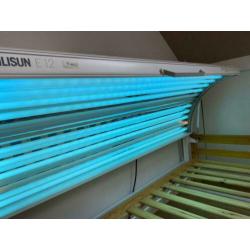 Zonnebank/hemel met bed