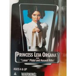 Star Wars POTF Red Photo Princess Leia Organa Laser Pistol