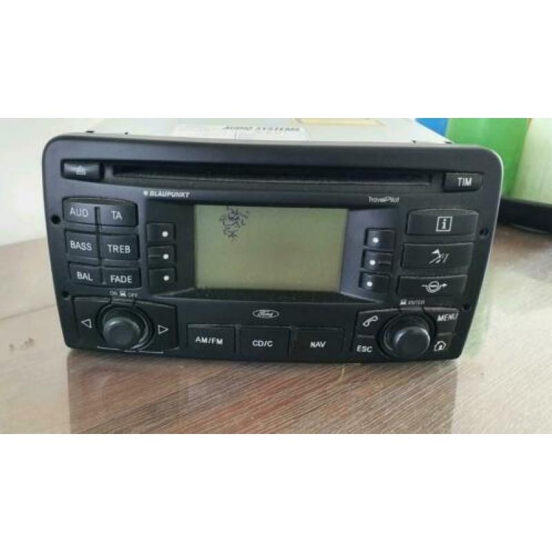 Ford Blaupunkt autoradio TravelPilot (Scherm beschadigd)
