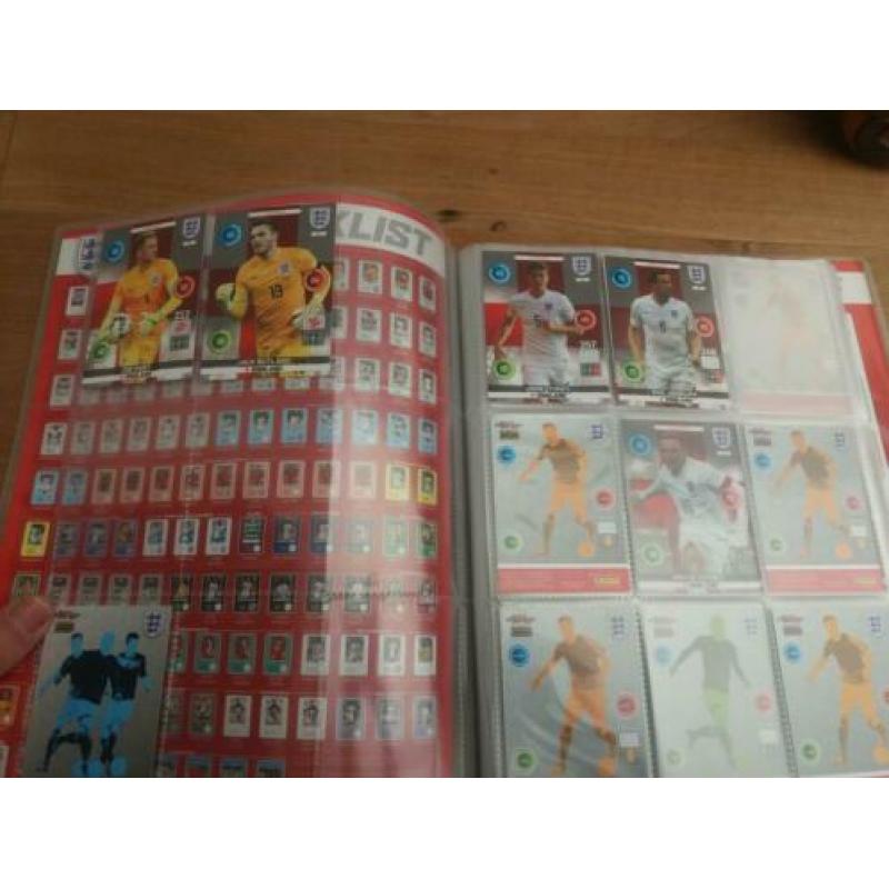 Panini England Adrenalyn XL voetbalplaatjes Engeland editie