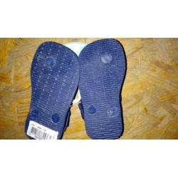 Baby havaianas blauw 19 NIEUW