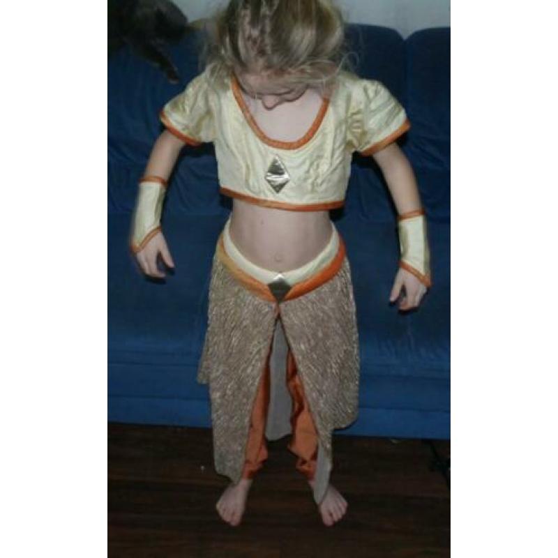 3 delig-outfit, maat 140/146 Buikdanseres