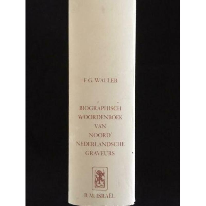 Biographisch woordenboek - F.G.Waller
