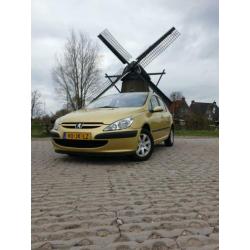 Peugeot 307 1.6 16V XR 5DR 2002 Geel