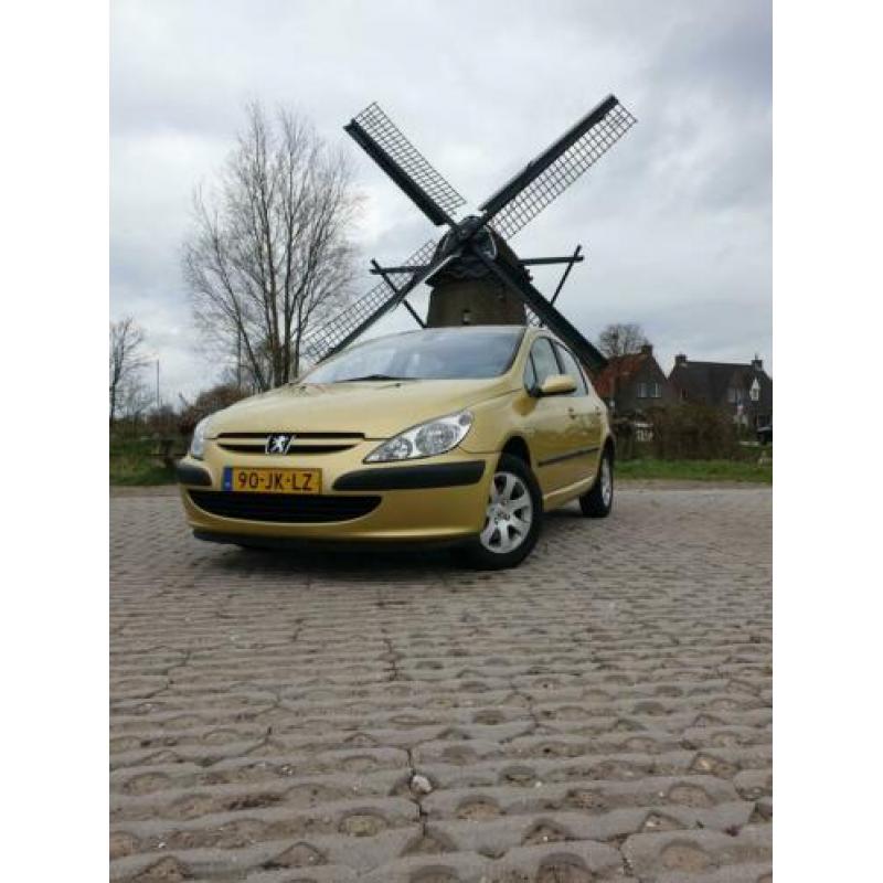 Peugeot 307 1.6 16V XR 5DR 2002 Geel