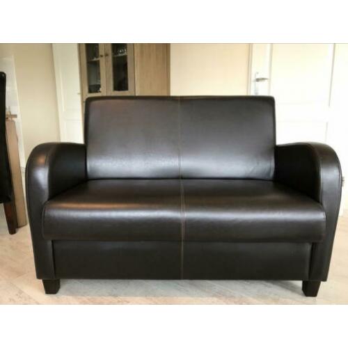 2-persoons fauteuil leer