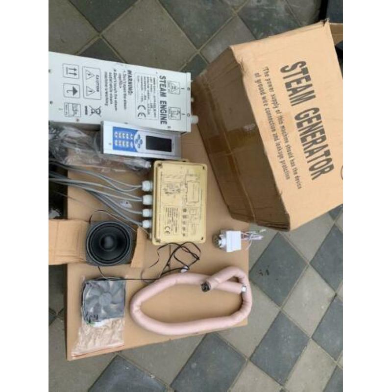 Complete Stoomgeneratorset (Ongebruikt)