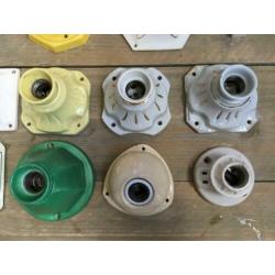 oude vintage porseleinen fitting
