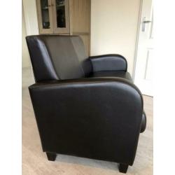 2-persoons fauteuil leer