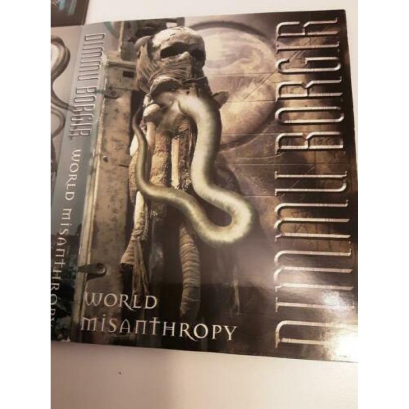 3 dvd Dimmu Borgis World Misanthrophy Live hard rock metal