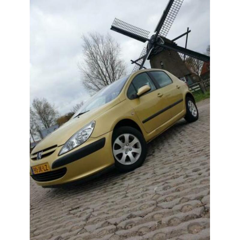 Peugeot 307 1.6 16V XR 5DR 2002 Geel