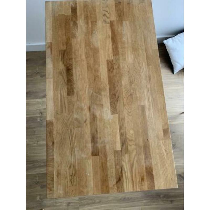 120x70 eiken eettafel