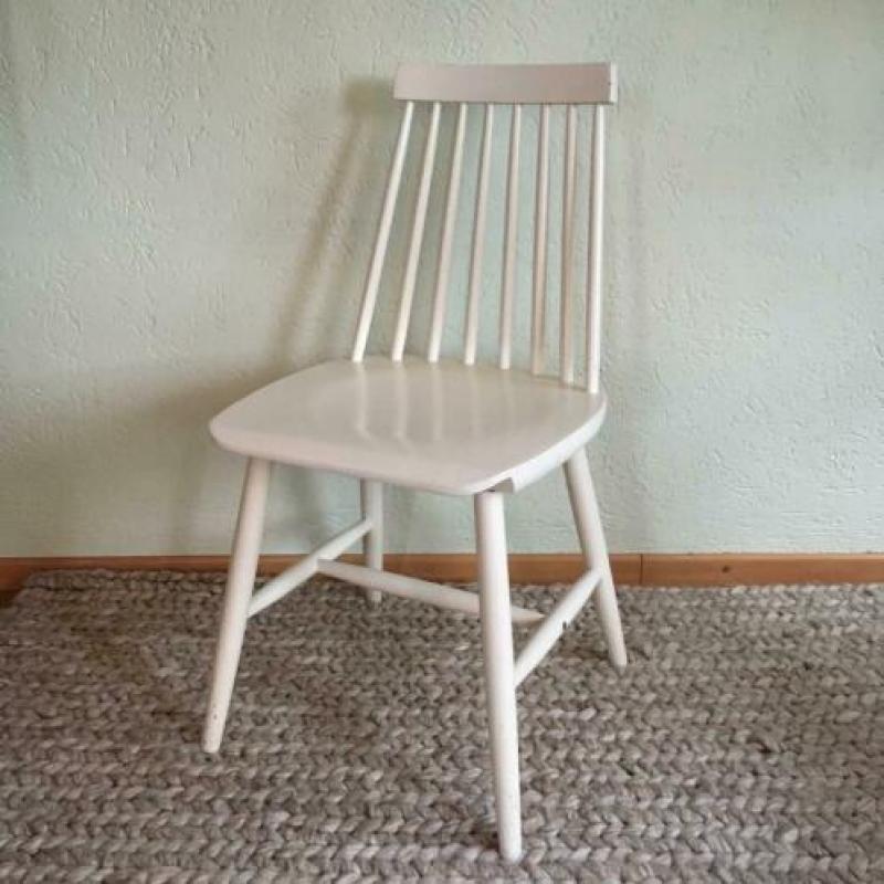 Vintage IKEA spijlen stoel, Scandinavisch design