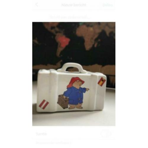 Paddington Bear - Reutter Porzellan - porseleinen spaarpot