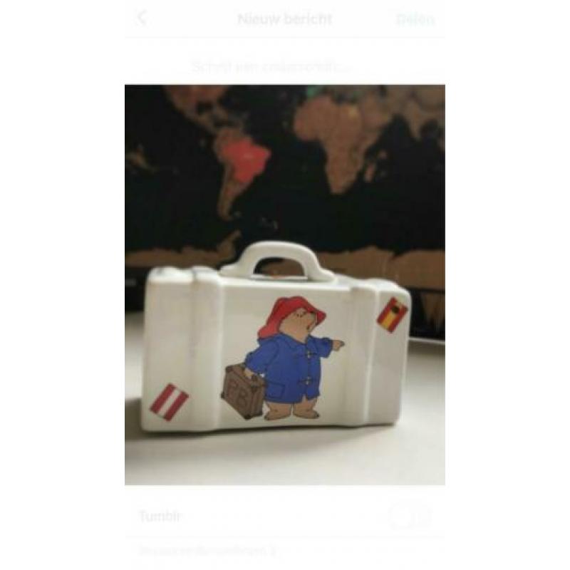 Paddington Bear - Reutter Porzellan - porseleinen spaarpot