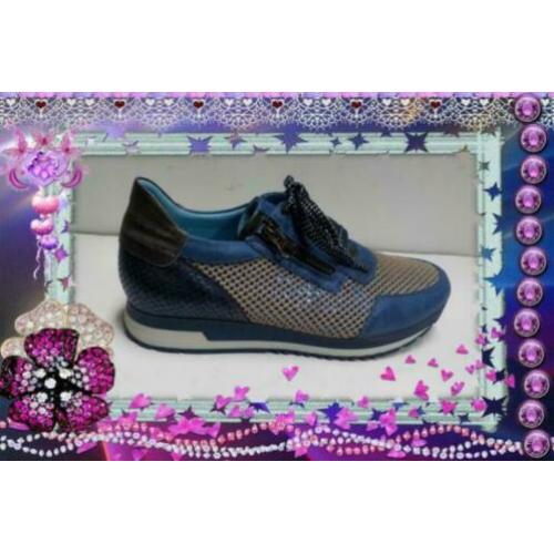 Blauwe Dorking sneakers 38