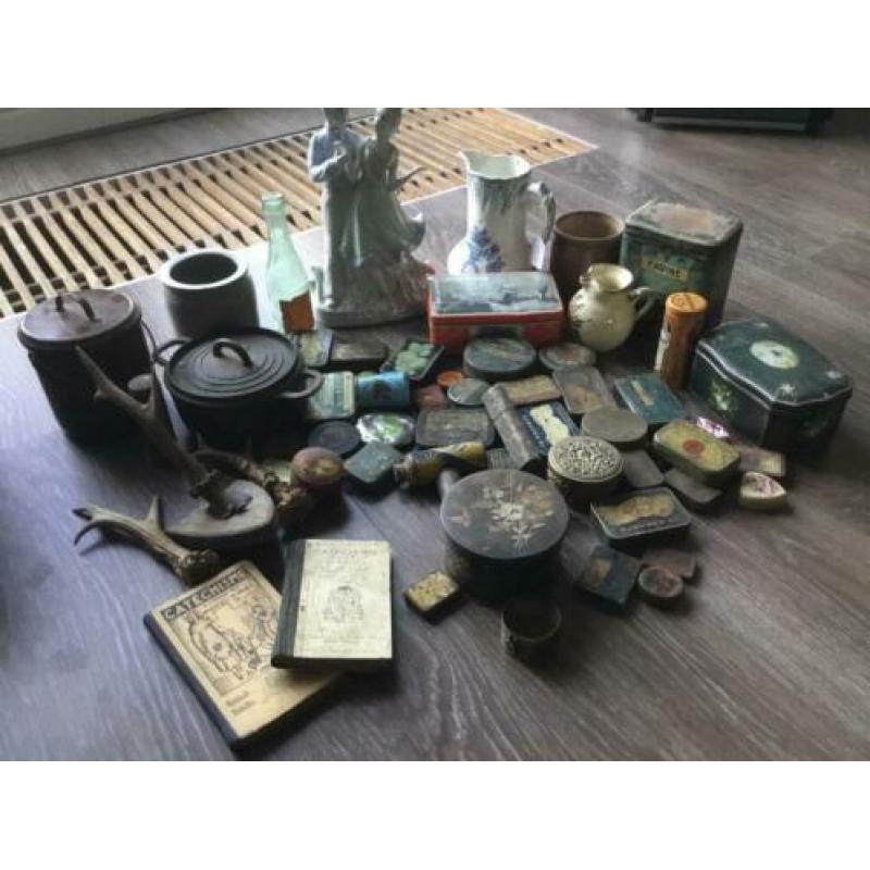 Lot brocante partij rommelmarkt spullen opruiming