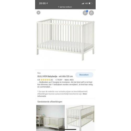 Ikea ledikant gulliver
