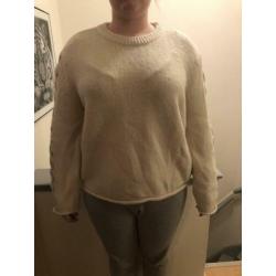 Witte trui nieuw maat xl