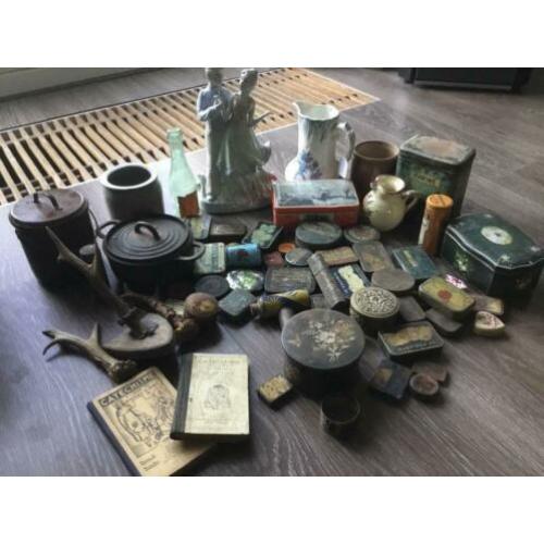 Lot brocante partij rommelmarkt spullen opruiming