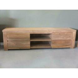 Aanbieding! Teak tv meubel ‘Bromo’ 200 cm