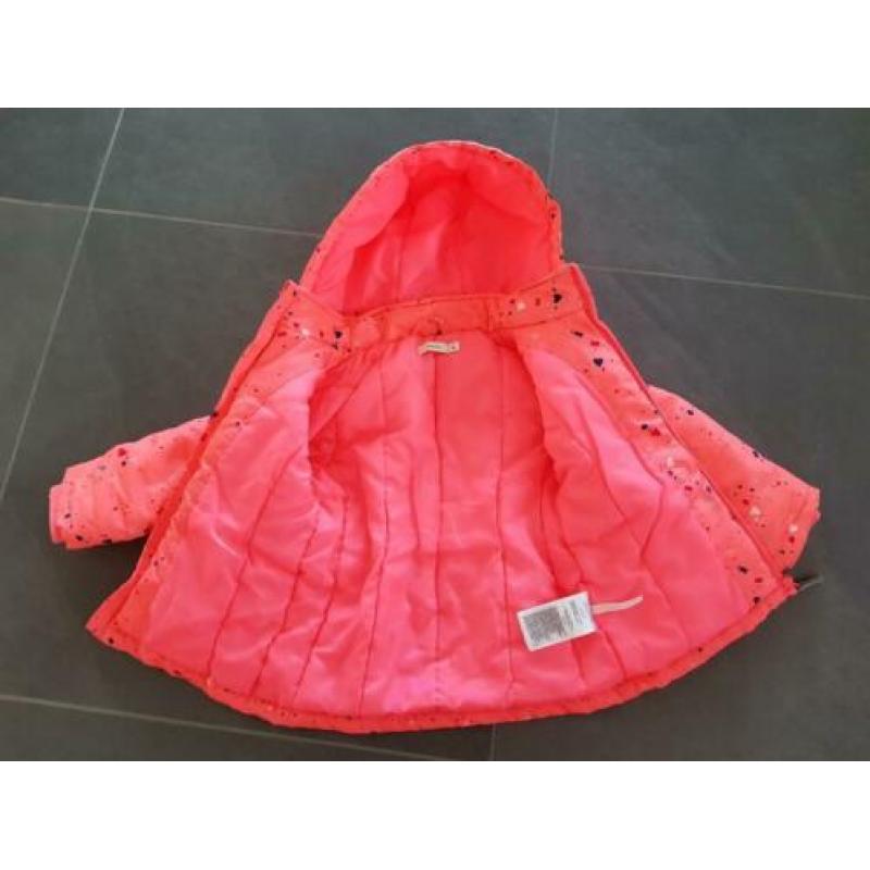 Felroze winterjas meisje Name It maat 104