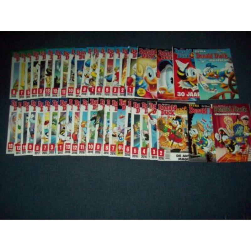 Complete jaargangen Donald Duck Extra oa 1994-2004-2012-2019