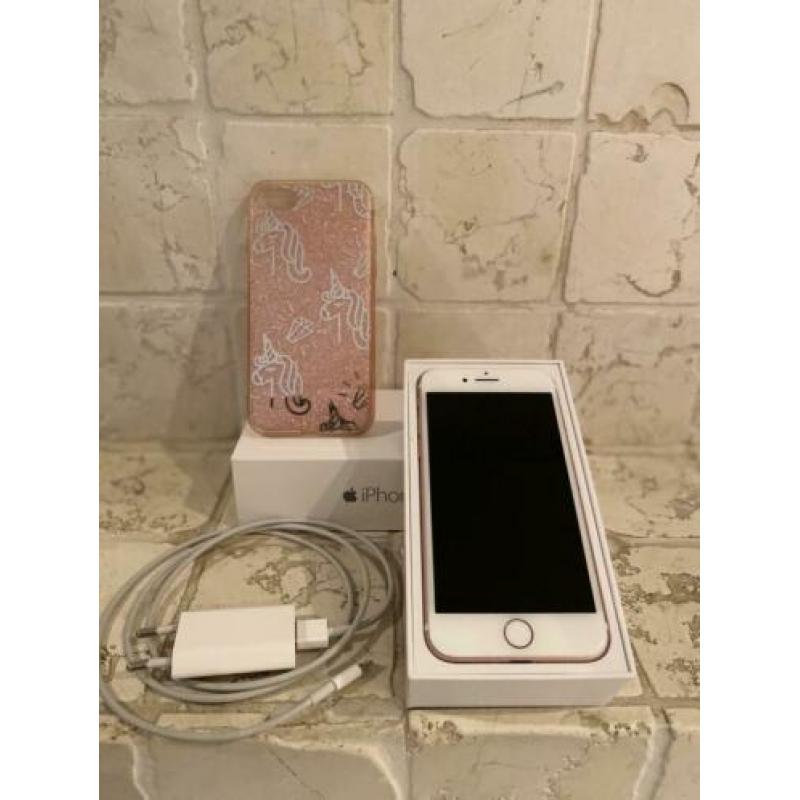 Iphone 7 128 gb roze/rosé ?? werkt perfect ??niet beschadigd