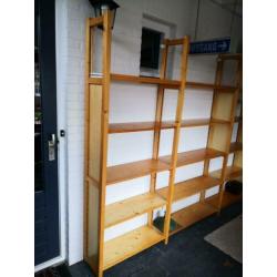 Lundia stelling stellingkast schappen kast wandsysteem