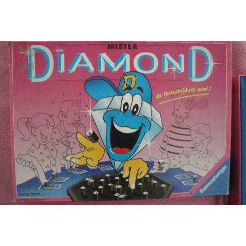 BORDSPELMISTER DIAMOND VAN RAVENSBURGER 2tot8sp. 3.95euro.