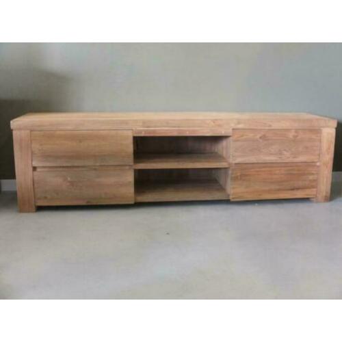 Aanbieding! Teak tv meubel ‘Bromo’ 200 cm
