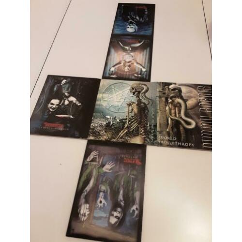 3 dvd Dimmu Borgis World Misanthrophy Live hard rock metal