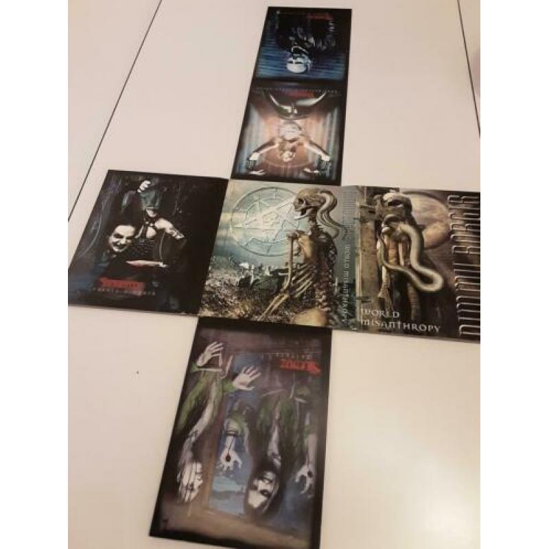3 dvd Dimmu Borgis World Misanthrophy Live hard rock metal