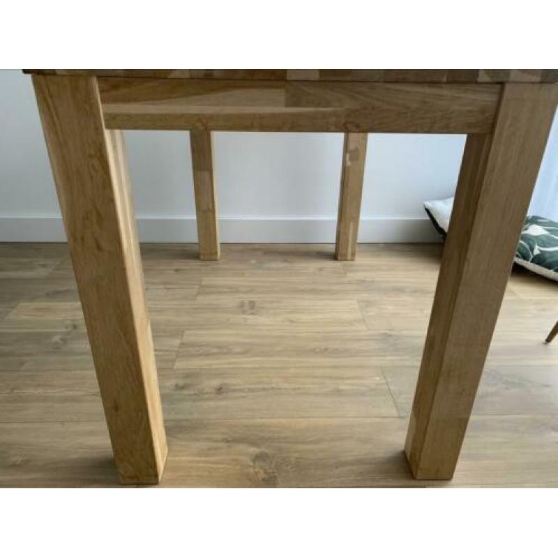 120x70 eiken eettafel