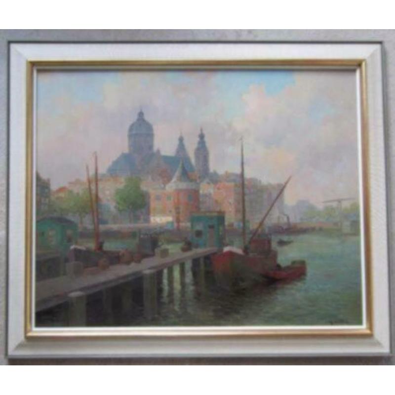 VERZAMELING schilderijen==Jan Knikker jr + Jan Knikker sr==