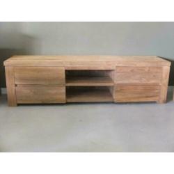 Aanbieding! Teak tv meubel ‘Bromo’ 200 cm