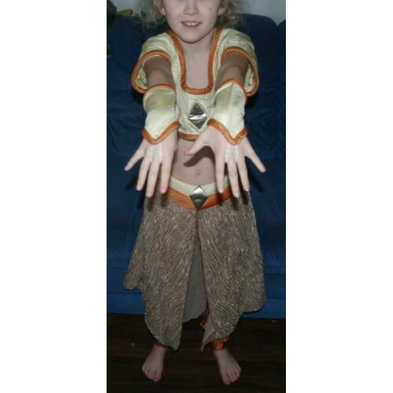 3 delig-outfit, maat 140/146 Buikdanseres