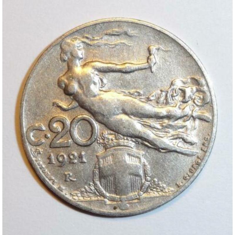 Munten Italie, Vittorio Emanuele III, 1921 - 1937