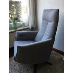 De Toekomst grijze relaxfauteuil