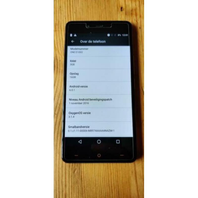 OnePlus X in goede staat simlockvrij