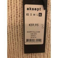 Witte trui nieuw maat xl