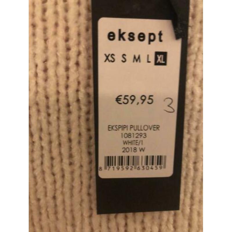 Witte trui nieuw maat xl