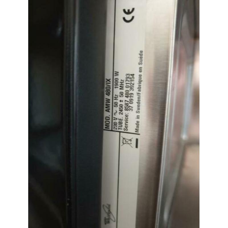 Whirlpool inbouw magnetron AMW 480/IX