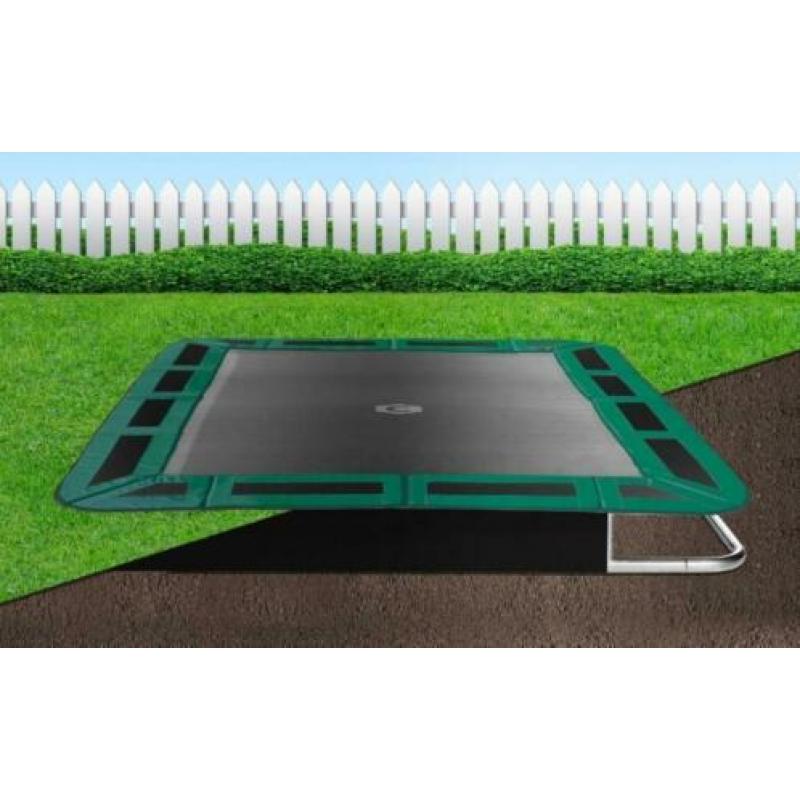 Rechthoekige Ingraaf trampoline Capital Play 427 x 305 476