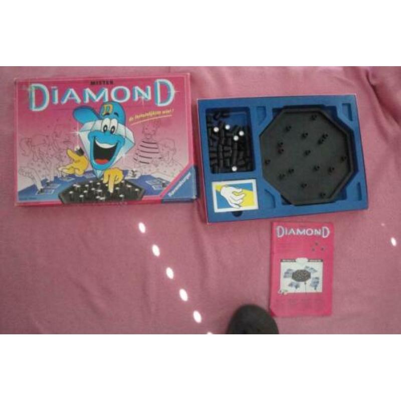 BORDSPELMISTER DIAMOND VAN RAVENSBURGER 2tot8sp. 3.95euro.
