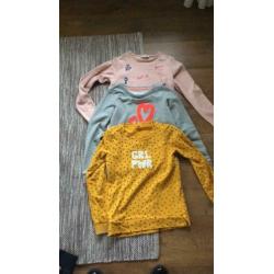 3 kindertruien maat 146/152
