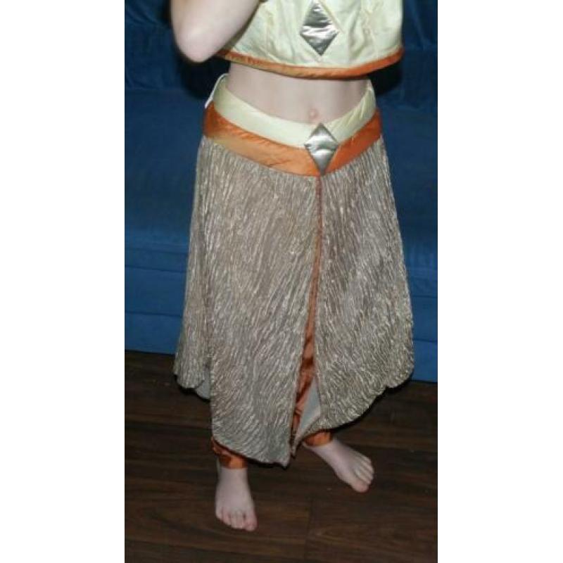 3 delig-outfit, maat 140/146 Buikdanseres